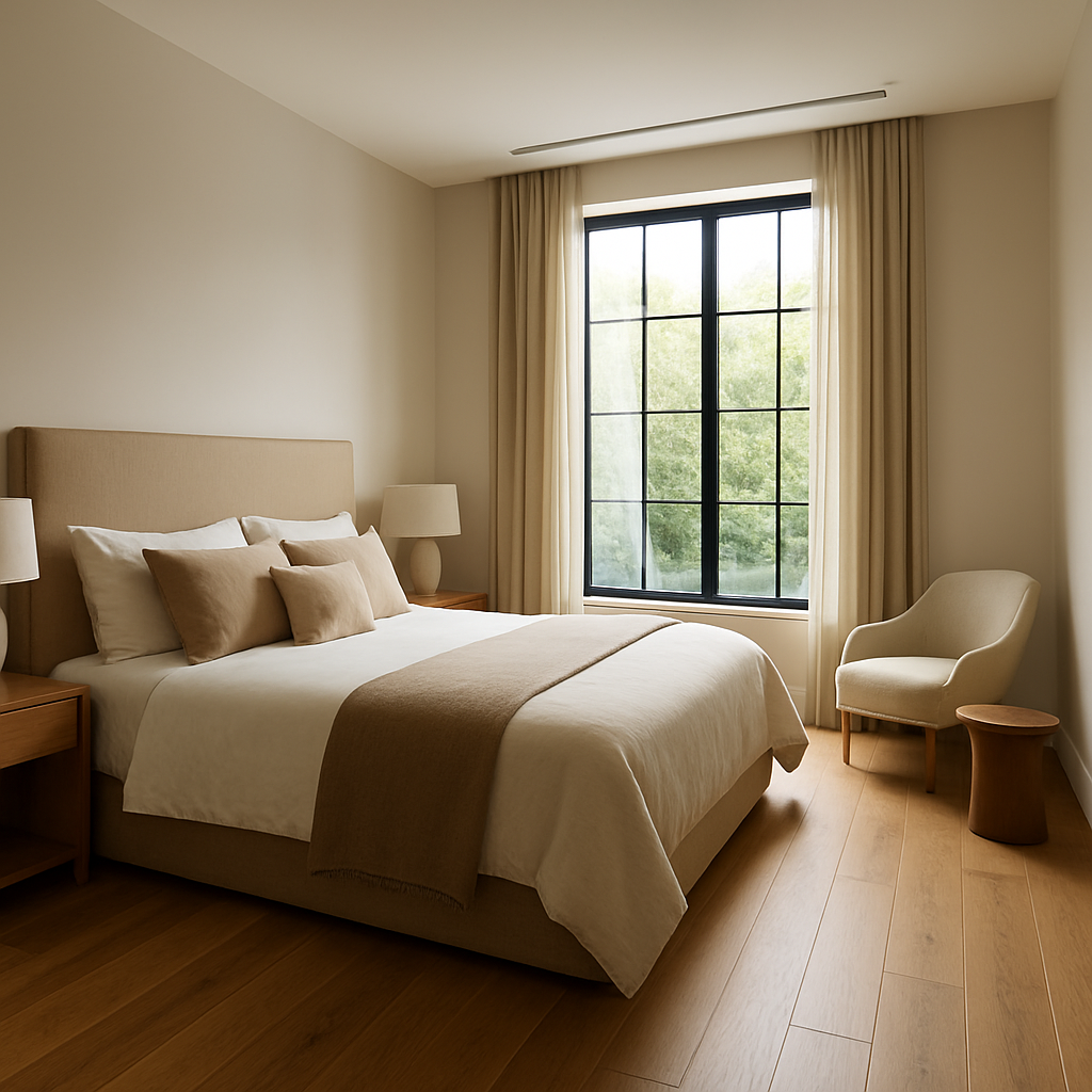 Dormitorio reformado en Chamartín